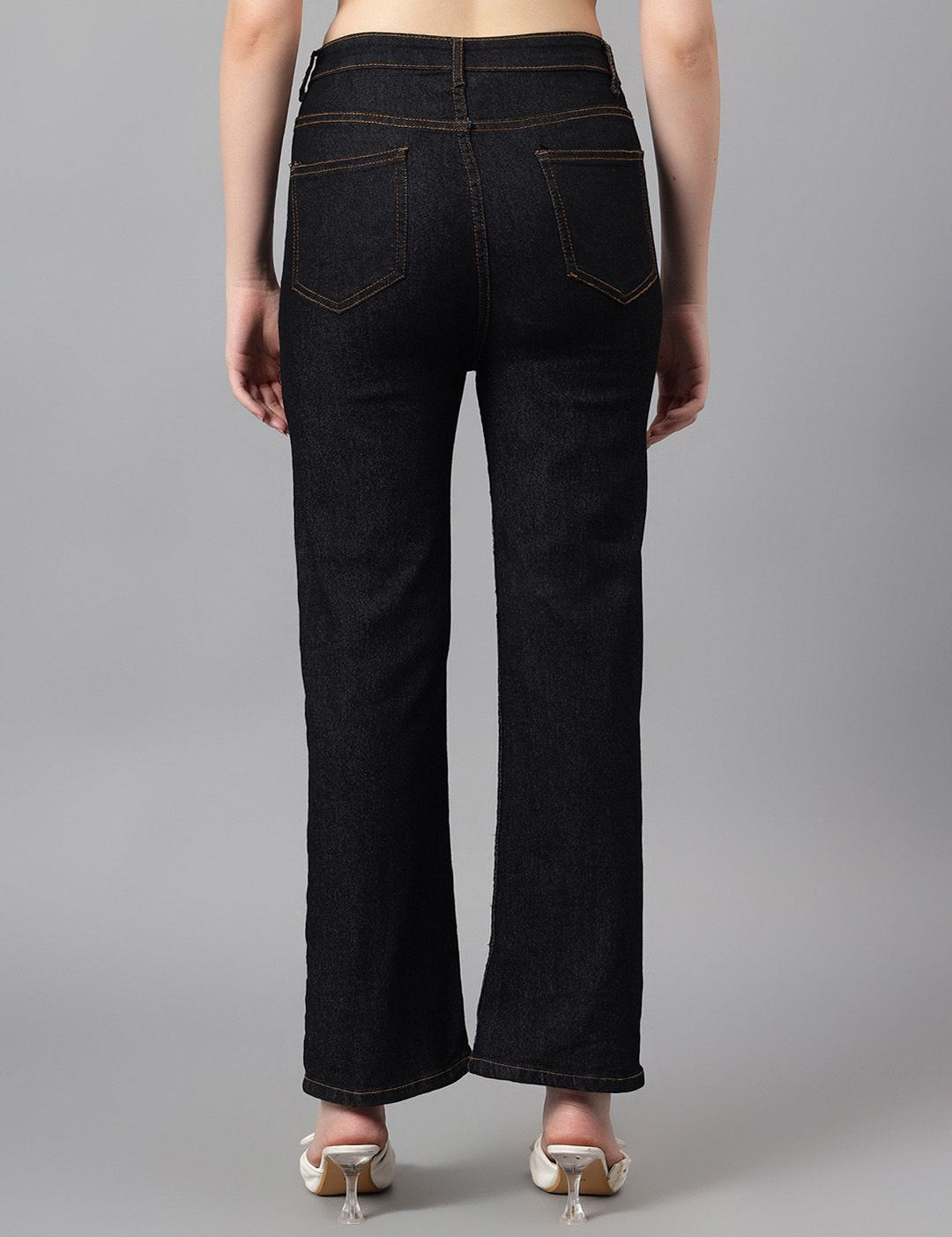 Kotty Women Bootcut High-Rise Stretchable Jeans