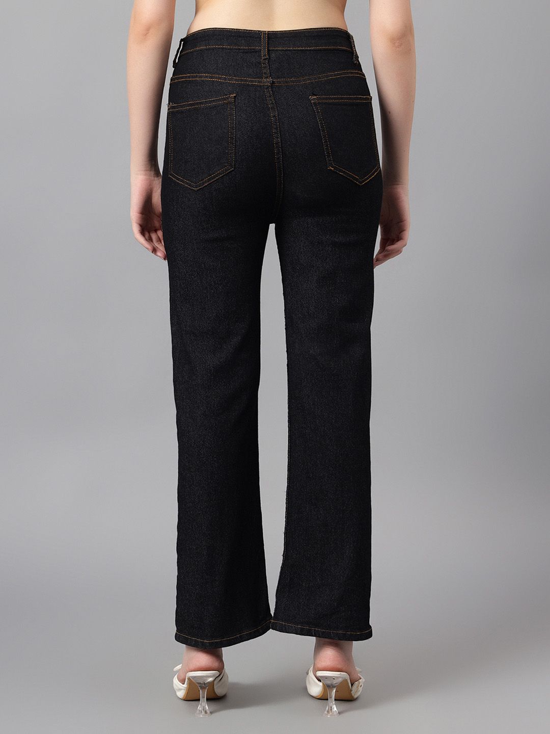 Kotty Women Bootcut High-Rise Stretchable Jeans