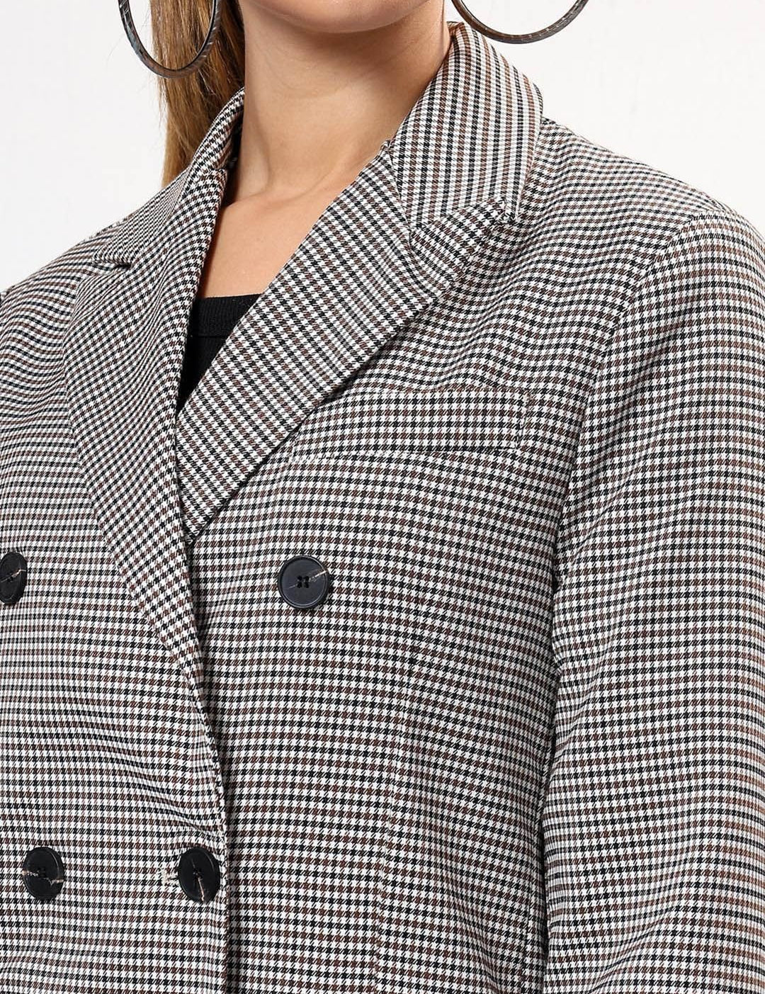 Kotty Women Double Breasted Overcoat