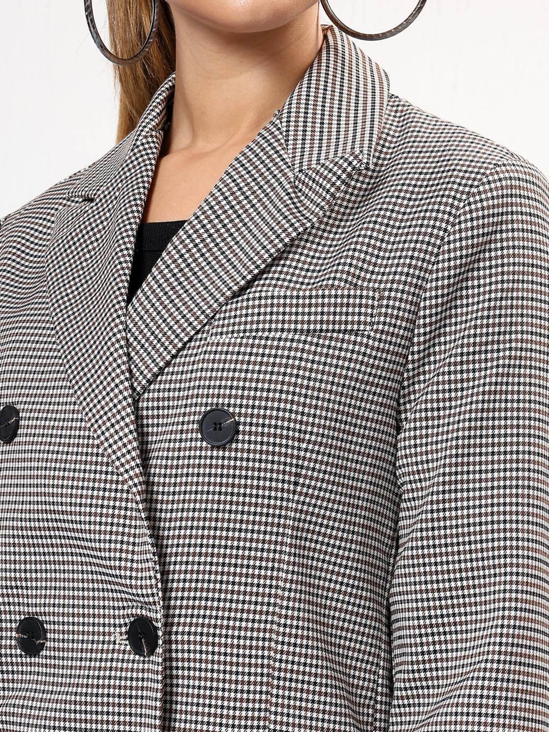 Kotty Women Double Breasted Overcoat