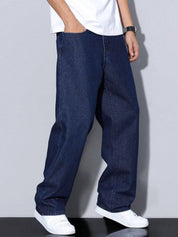 Kotty Men Mid-Rise Dark Shade Stretchable Jeans