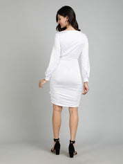 Kotty Solid Bodycon Dress