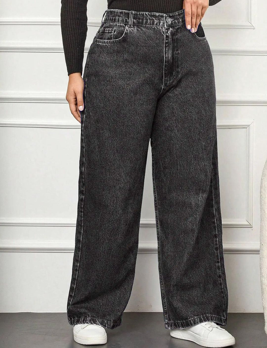 Kotty Women Wide Leg High-Rise Jeans