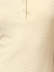 Kotty Women Self Design Shirt Collar Bodycon Mini Dress