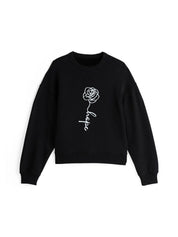 Kotty Women Printed Cotton Sweatshirt