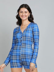 Kotty Checked Basic Jumpsuit