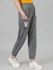 Kotty Women Relaxed Fit Mid Rise Track Pants