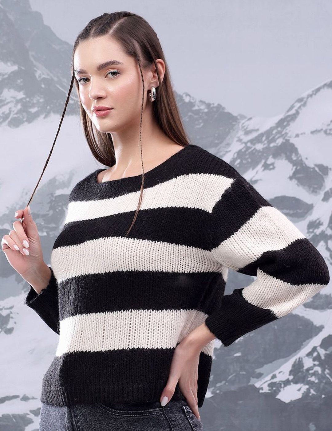 Kotty Women Striped Pullover