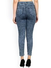Kotty Women Blue Skinny Fit High-Rise Clean Look Jeans