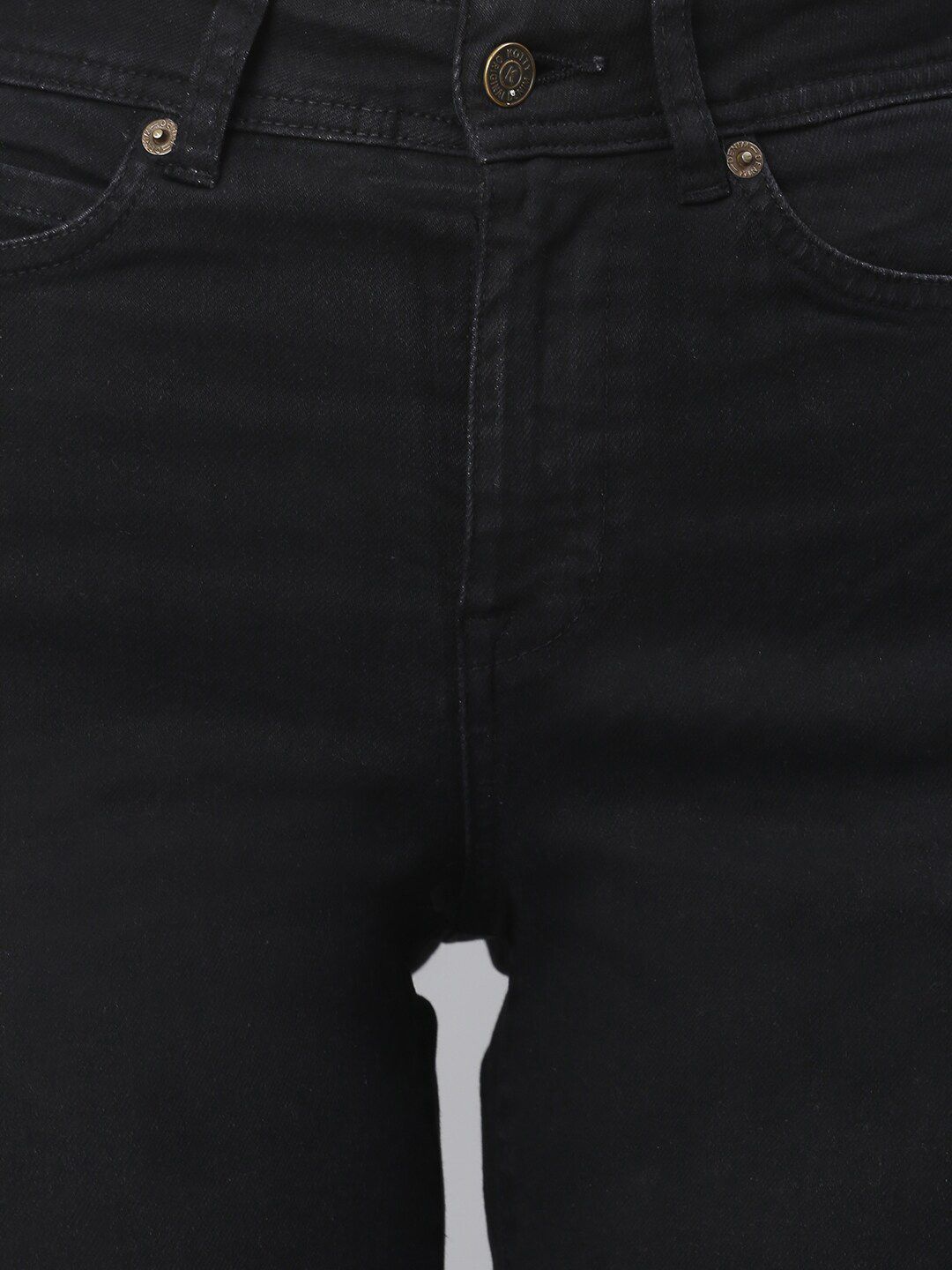 Kotty Women Black Flared Jeans