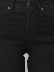Kotty Women Black Flared Jeans