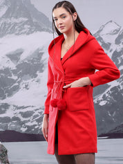 Kotty Women Hooded Overcoat