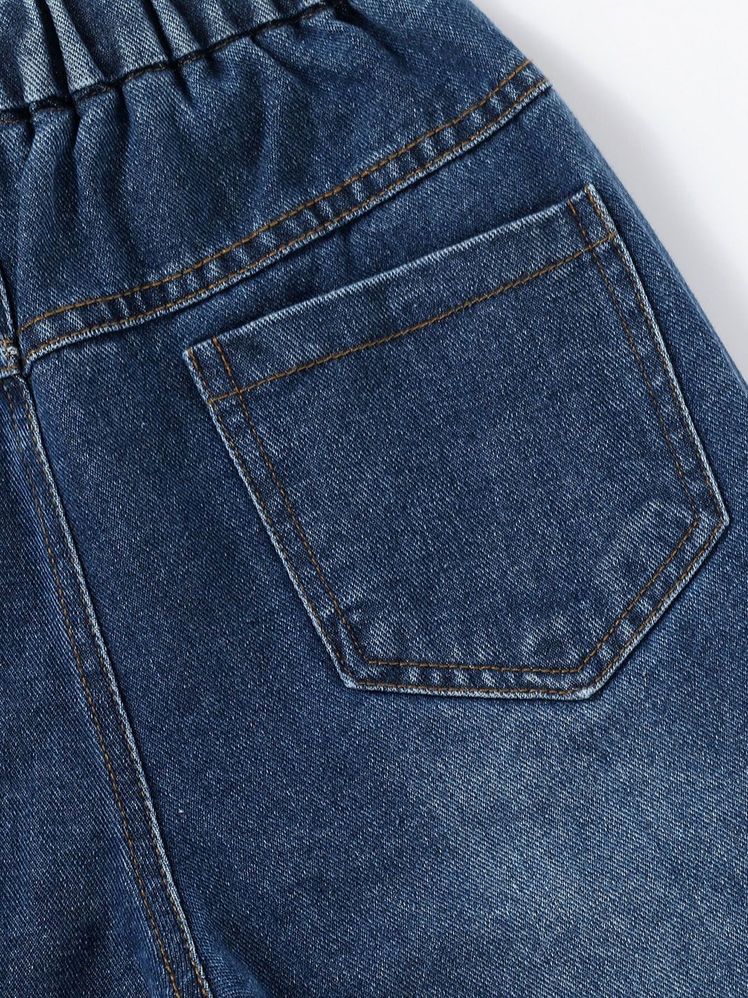 Kotty Girls Blue Mid Waist Light Fade Jeans