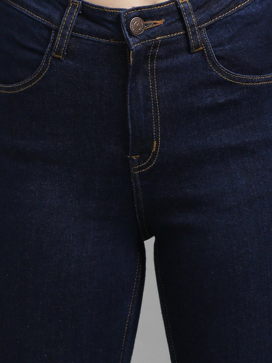 Kotty Women Navy Blue Skinny Fit High-Rise Clean Look Jeans