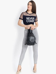 Kotty Women Grey Skinny Fit High-Rise Clean Look Jeans