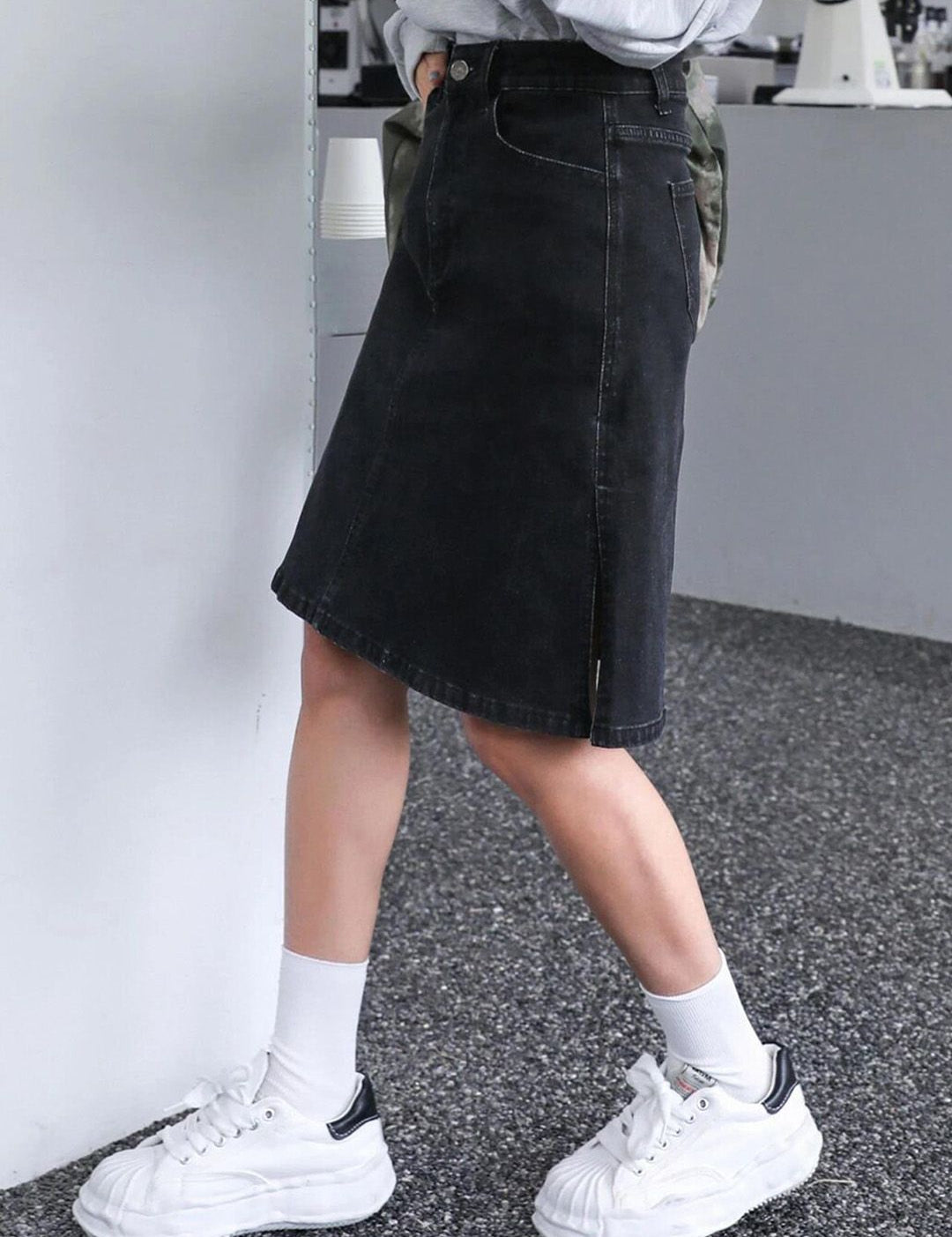 Kotty A-Line Denim Skirt