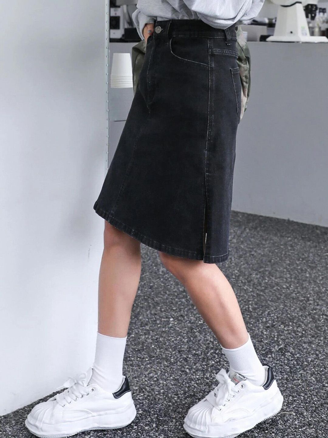 Kotty A-Line Denim Skirt