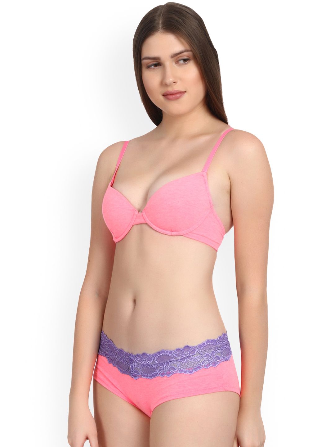 Kotty Women Pink Lingerie Set KTTIW125