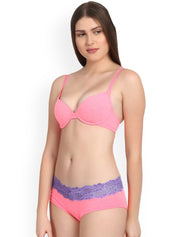 Kotty Women Pink Lingerie Set KTTIW125