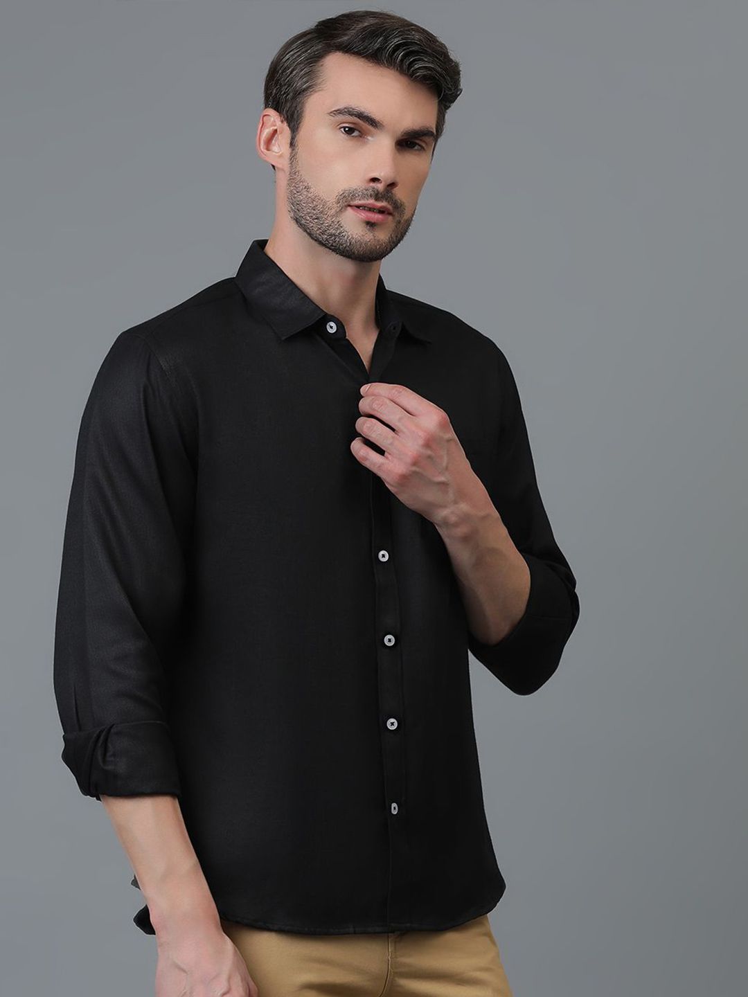 Kotty New Spread Collar Casual Shirt