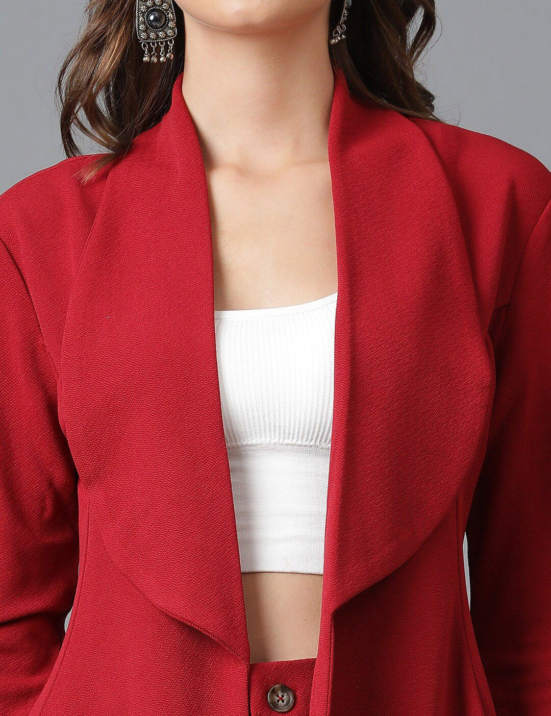 KOTTY BIZwear Shawl Neck Coat With Trouser