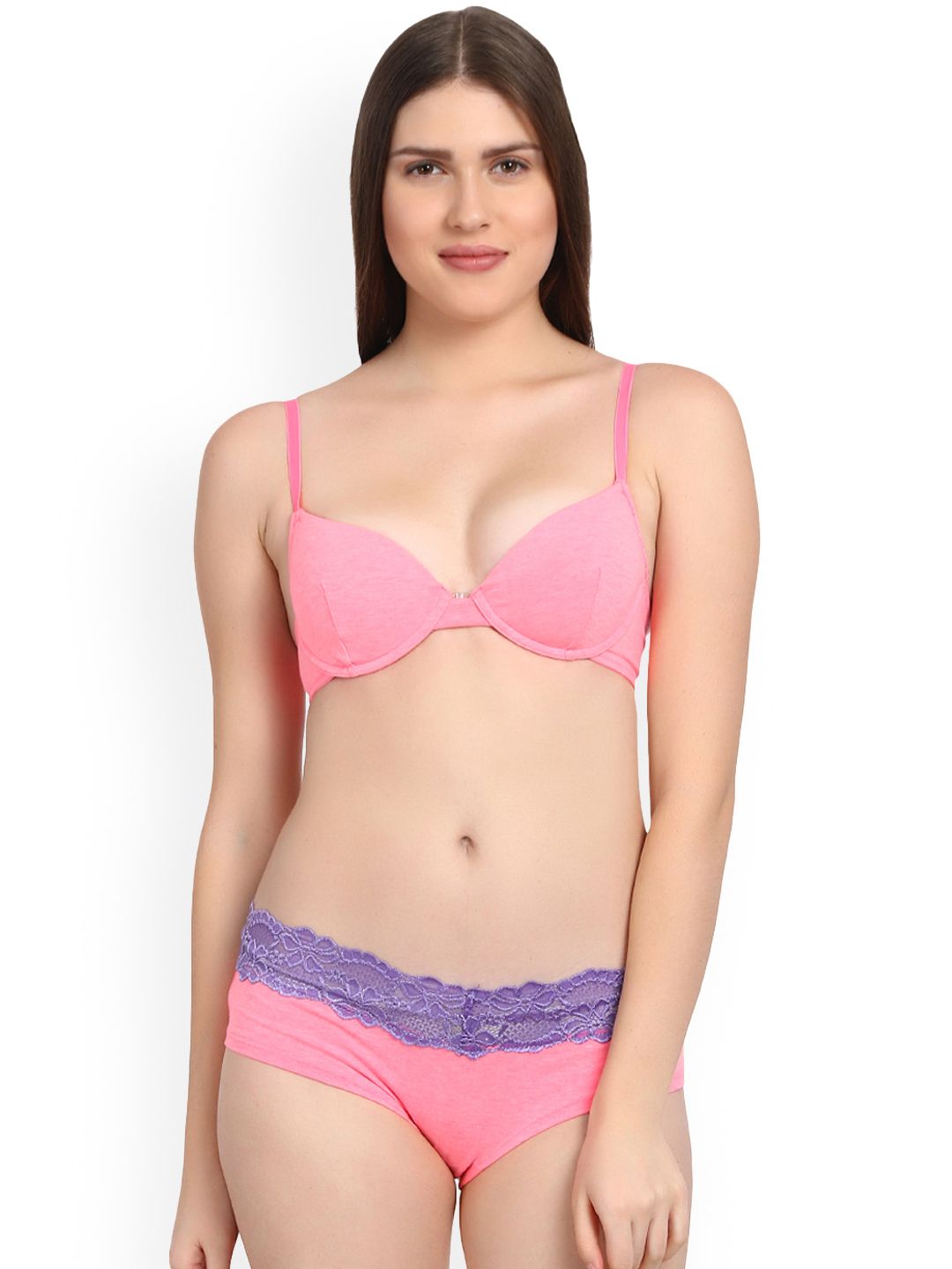 Kotty Women Pink Lingerie Set KTTIW125