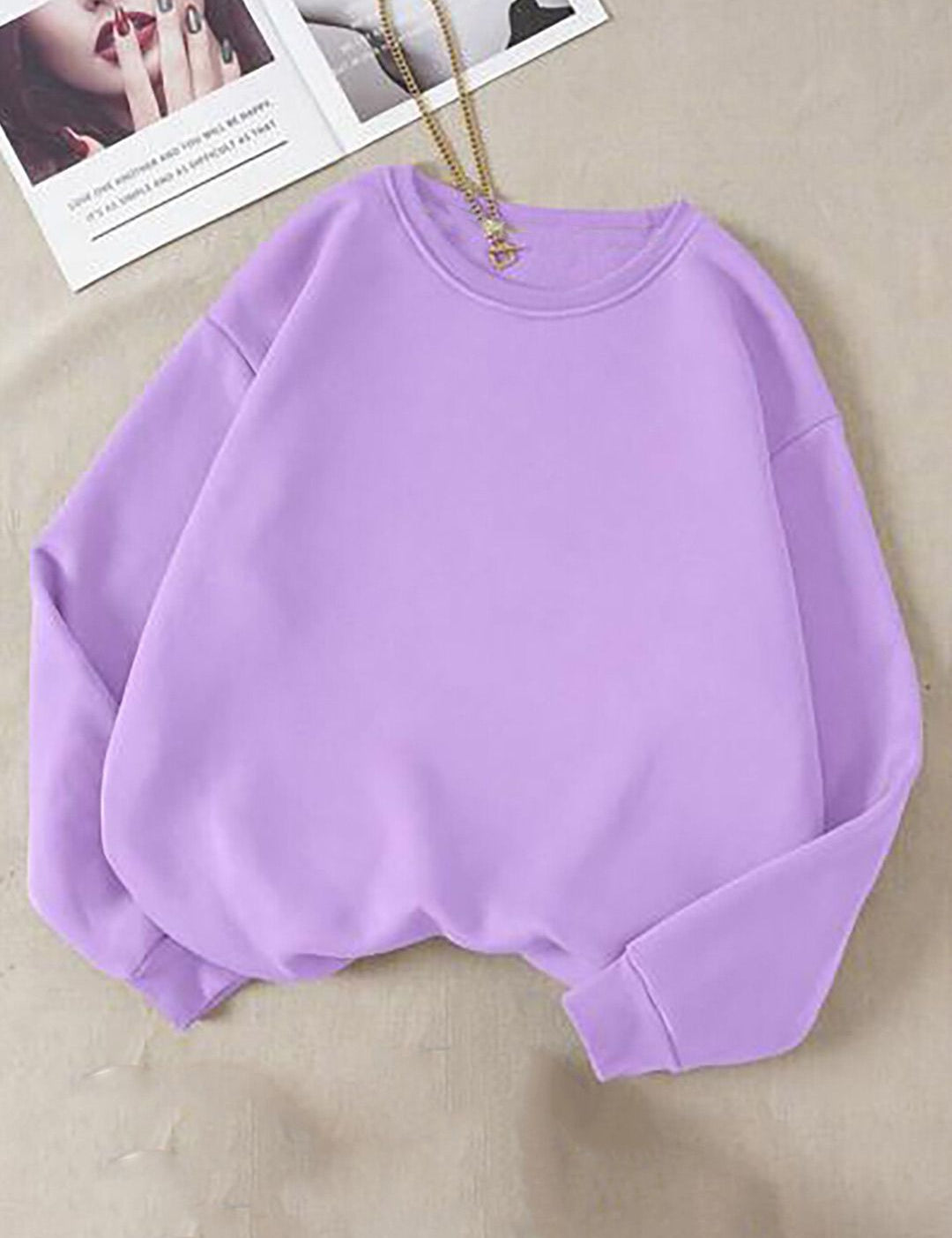 Kotty Round Neck Fleece Pullover
