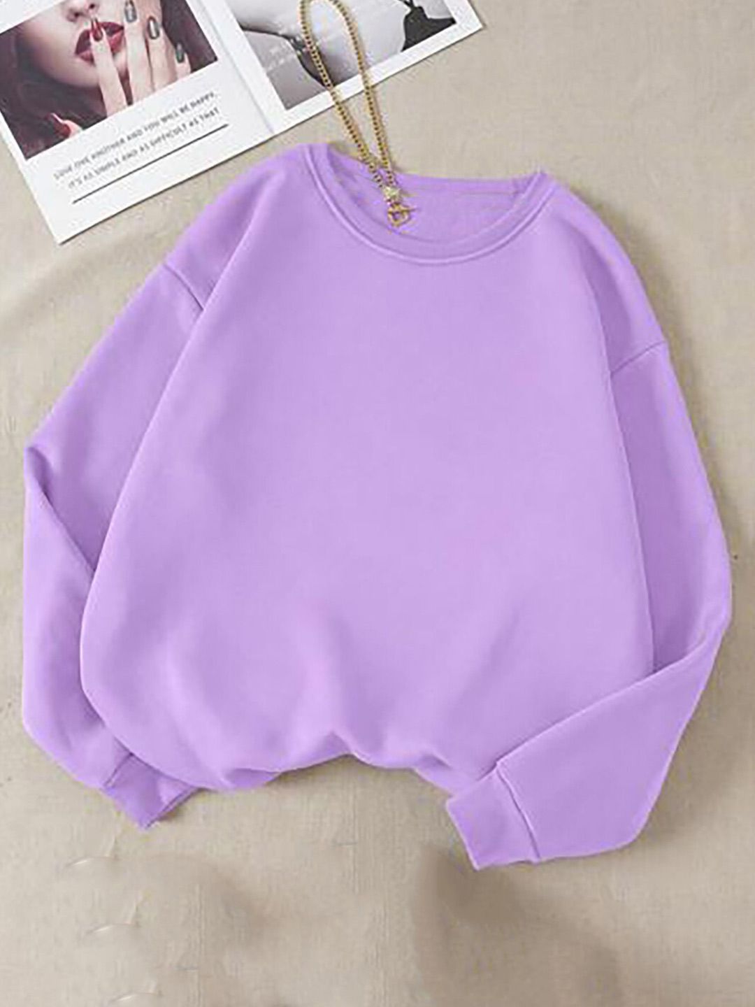 Kotty Round Neck Fleece Pullover