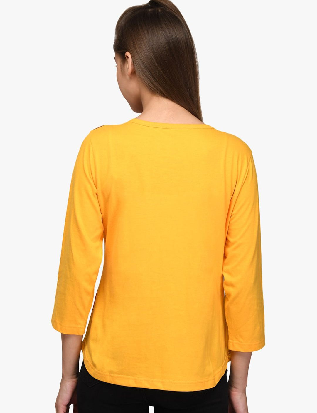 Kotty Women Pack Of 2 Colourblocked Round Neck T-shirt