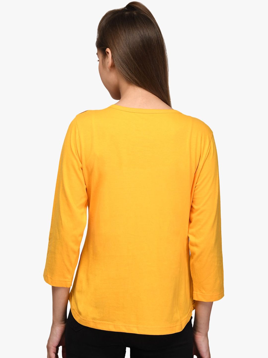 Kotty Women Pack Of 2 Colourblocked Round Neck T-shirt