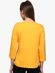 Kotty Women Pack Of 2 Colourblocked Round Neck T-shirt