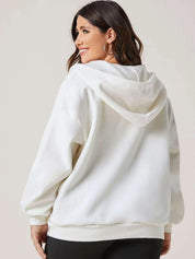 Kotty Hooded Front-Open Sweatshirt