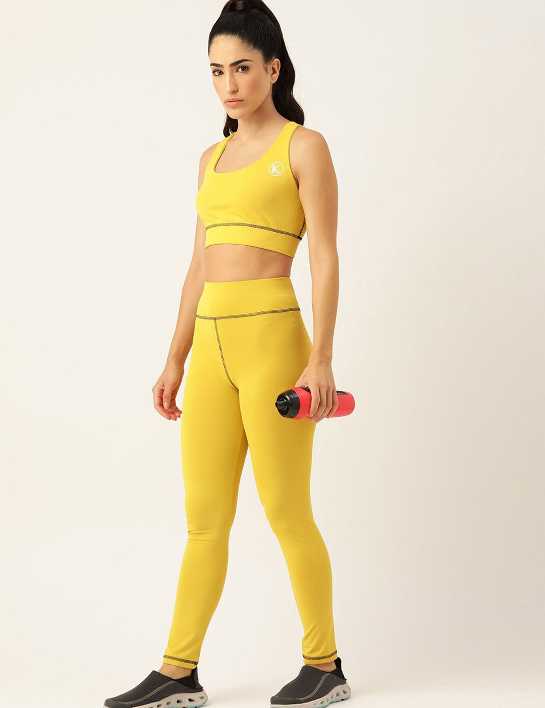 Kotty Women Training or Gym Ankle Length Training Tights