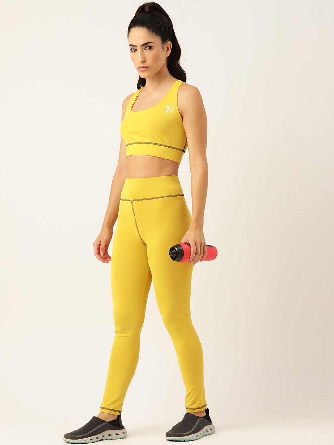 Kotty Women Training or Gym Ankle Length Training Tights