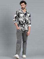 Kotty New Relaxed Fit Floral Printed Casual Shirt