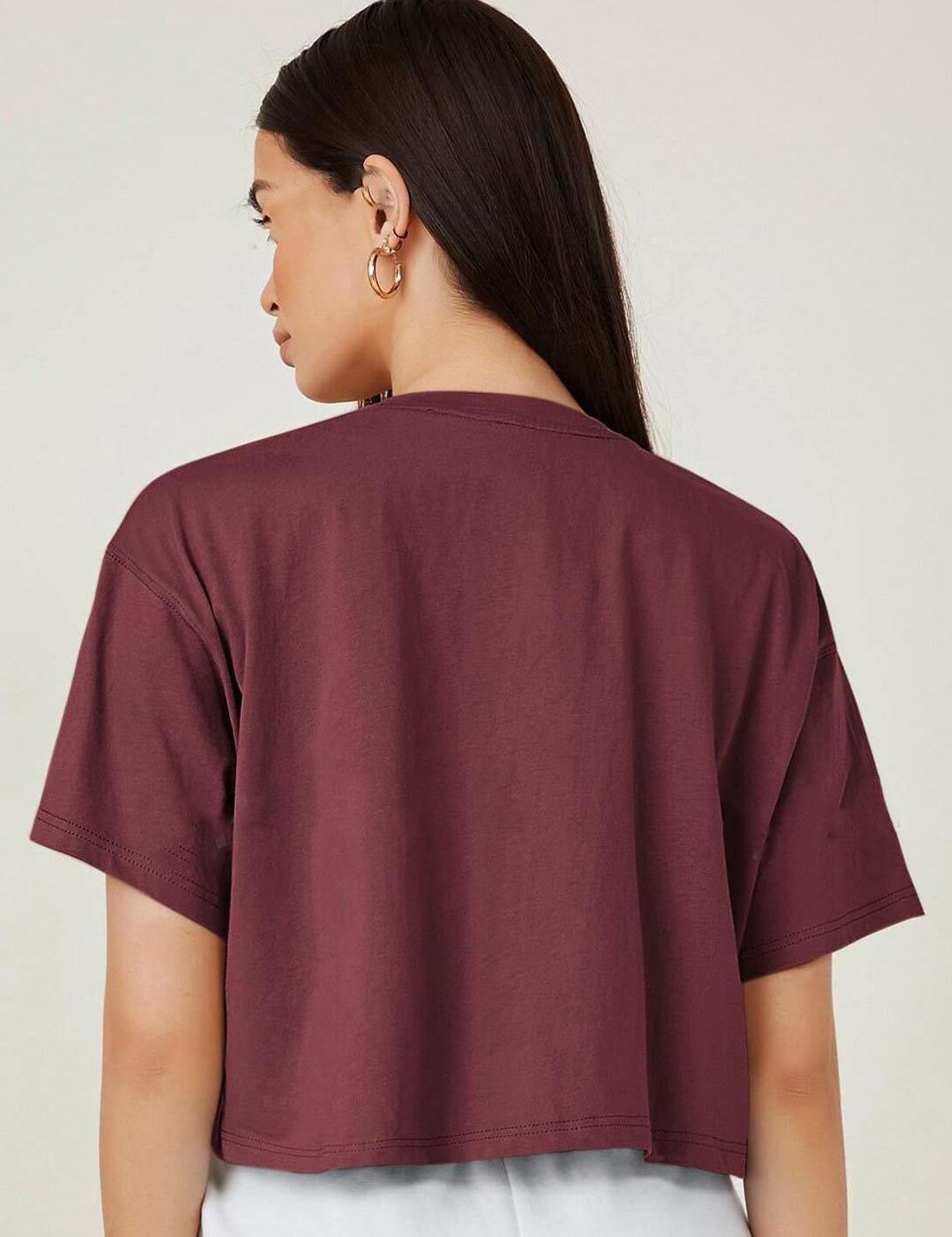 Kotty Women Printed Crop T-shirt