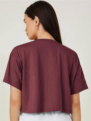 Kotty Women Printed Crop T-shirt