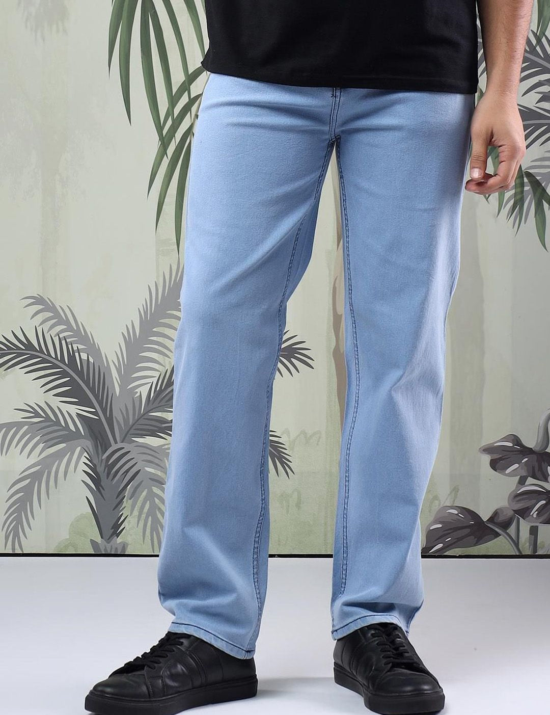 Kotty Men Low-Rise  Regular Fit Stretchable Jeans