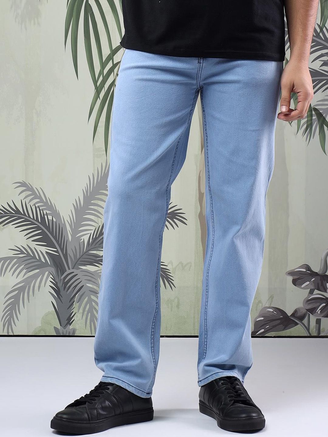 Kotty Men Low-Rise  Regular Fit Stretchable Jeans