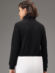 Kotty Women Black Sweatshirt