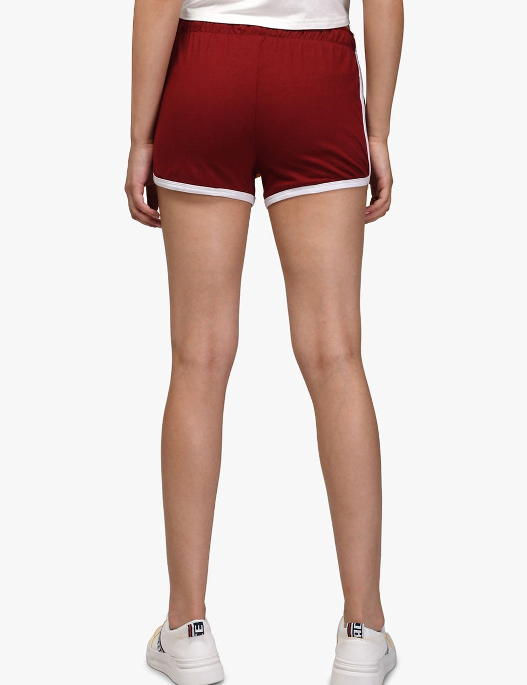 Kotty Women Pack of 2 Colourblocked Regular Fit Regular Shorts