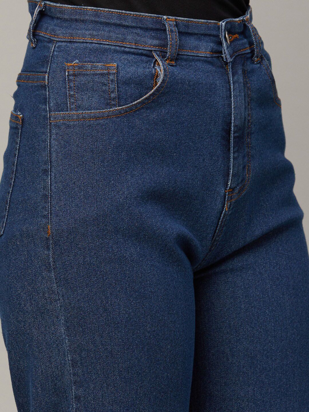 Kotty Women Jean Straight Fit High-Rise Jeans