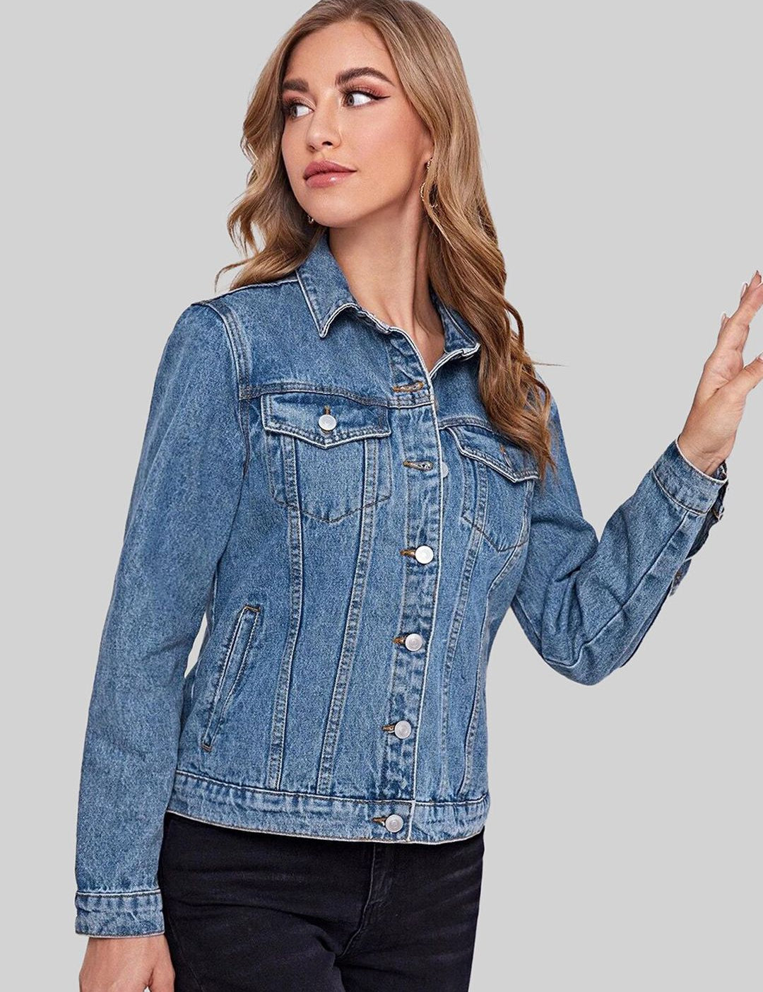 Kotty Washed Denim Jacket 