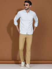 Kotty New Gingham Checks Spread Collar Casual Shirt