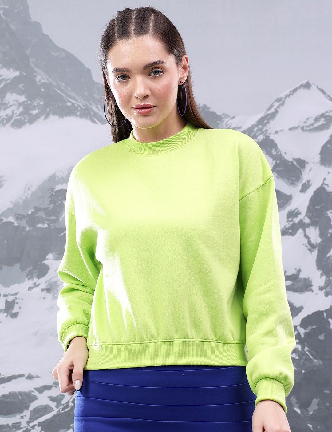 Kotty Women Round Neck Sweatshirt