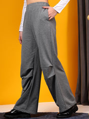 Kotty Women Mid Rise Regular Trousers