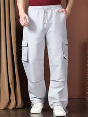 Kotty Men Relaxed Easy Wash Cargos Trousers