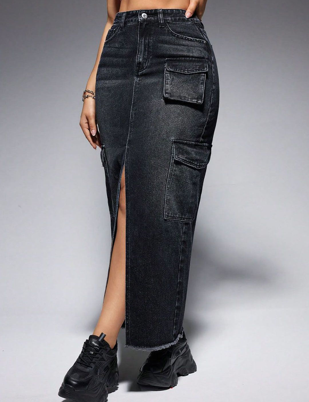 Kotty Straight Midi Skirt