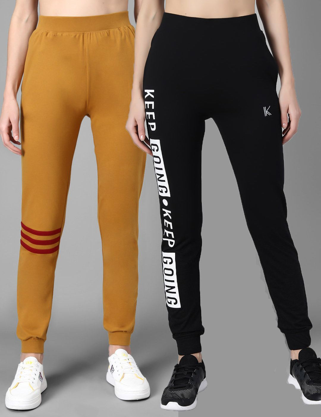 Kotty Women Pack Of 2 Straight-Fit Joggers