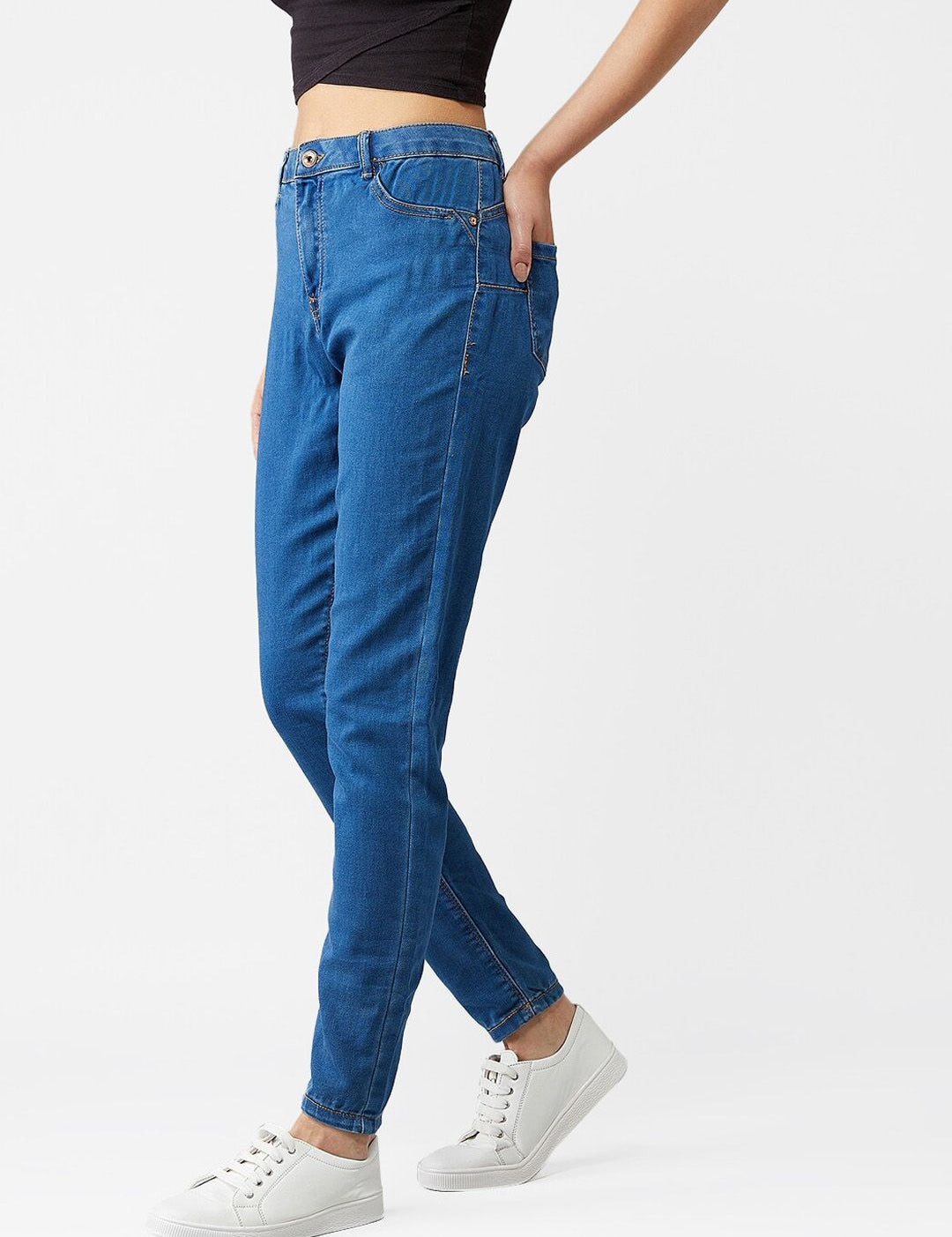 Kotty Women Blue Skinny Fit Jeans